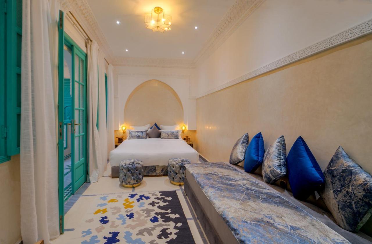Riad Paradis Blanc Marrakesh Exteriör bild