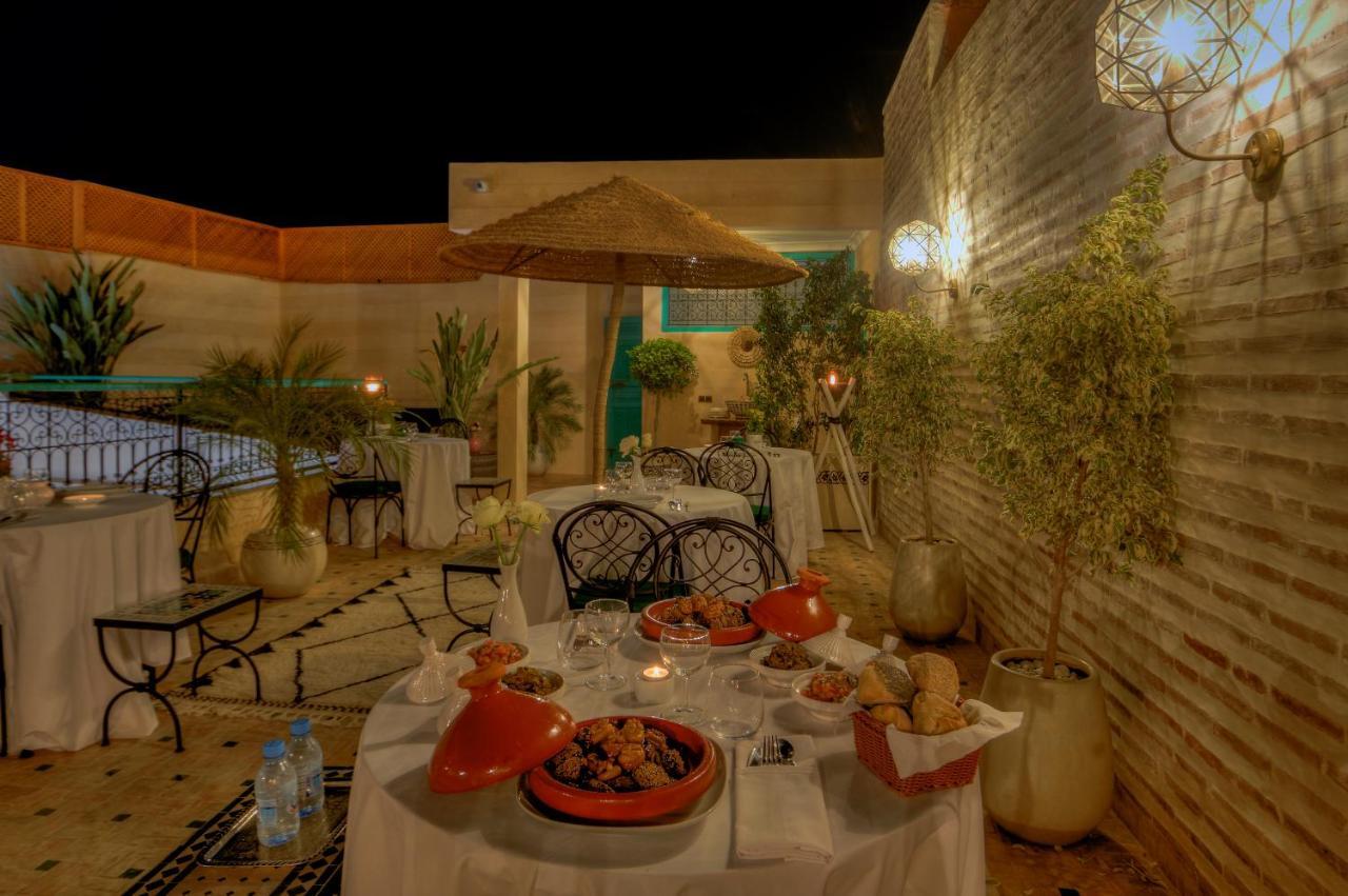 Riad Paradis Blanc Marrakesh Exteriör bild