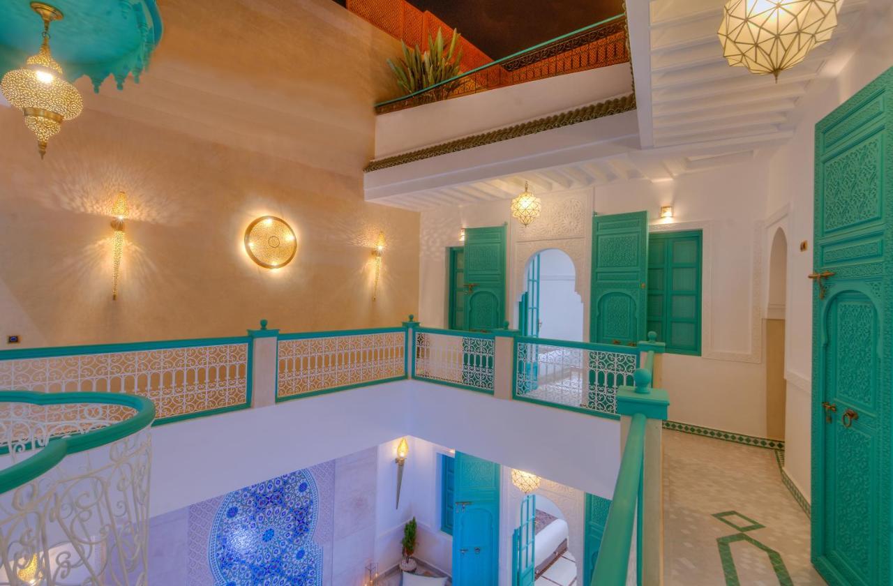 Riad Paradis Blanc Marrakesh Exteriör bild