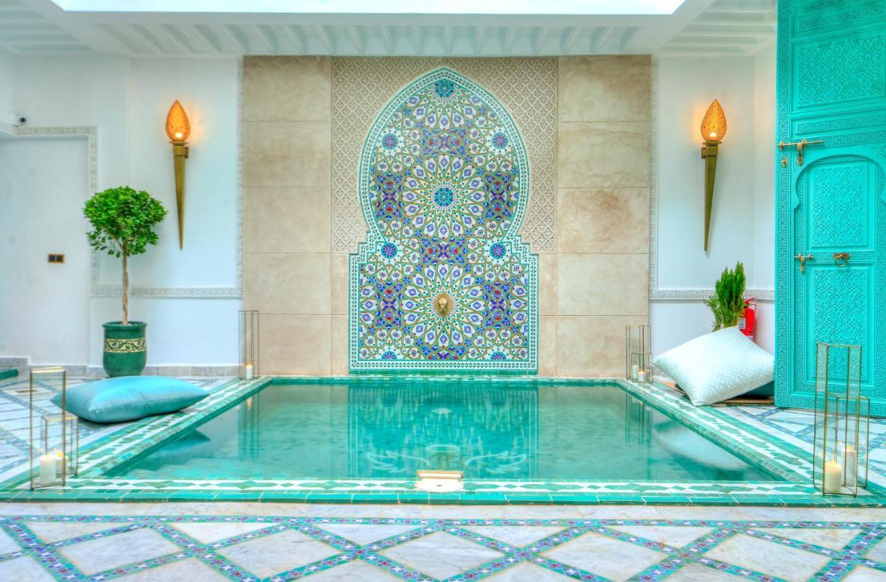 Riad Paradis Blanc Marrakesh Exteriör bild