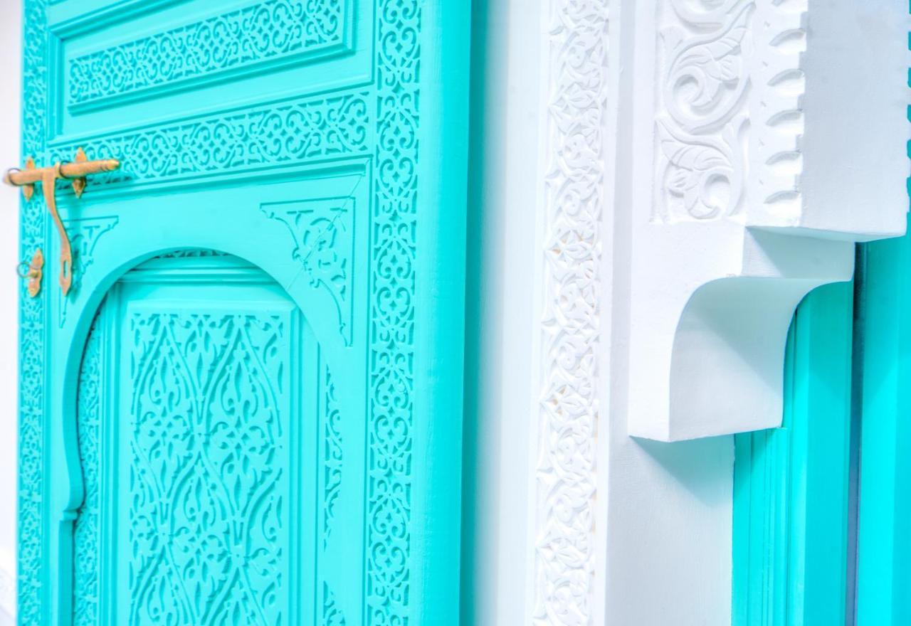 Riad Paradis Blanc Marrakesh Exteriör bild