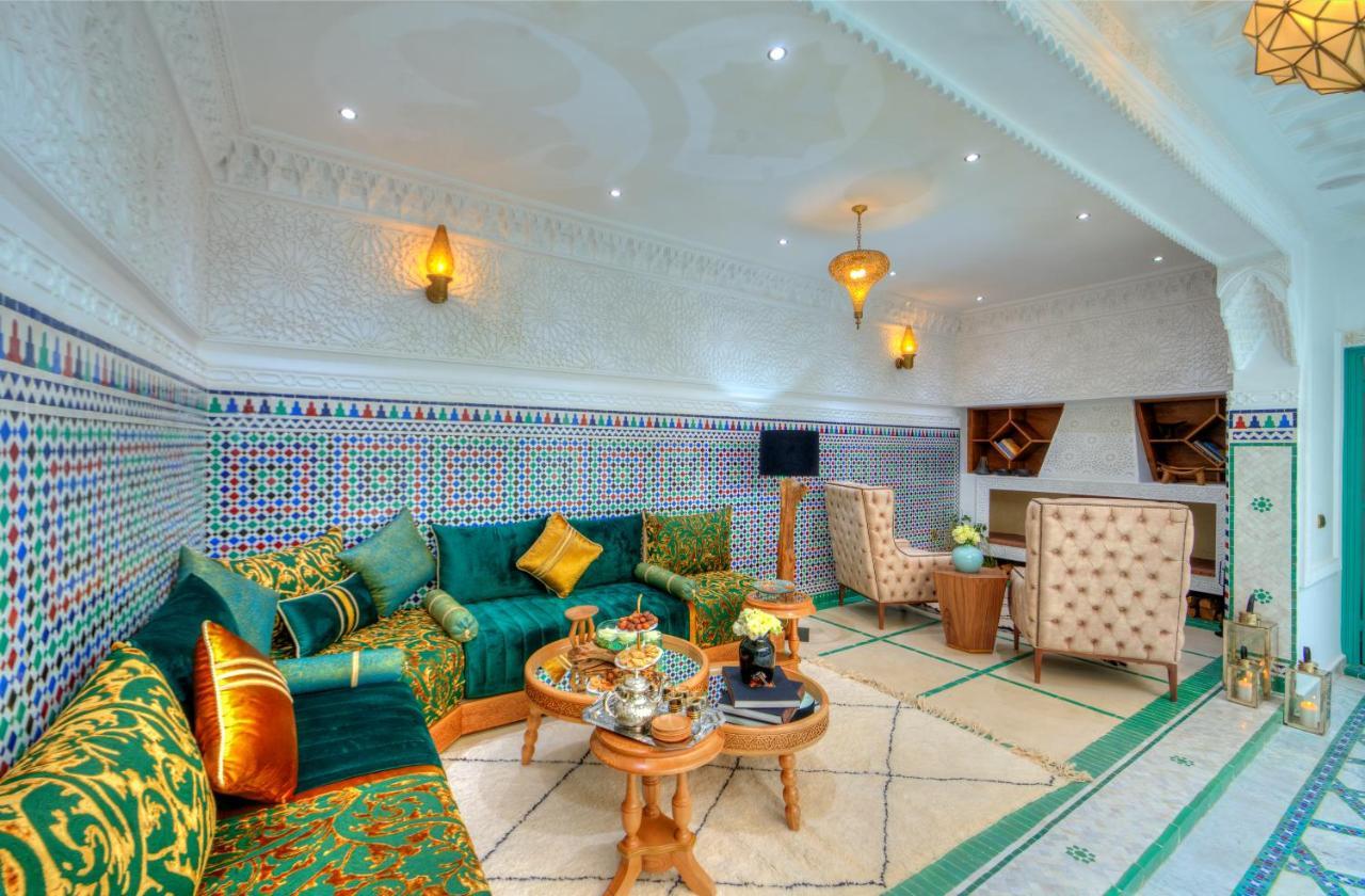 Riad Paradis Blanc Marrakesh Exteriör bild