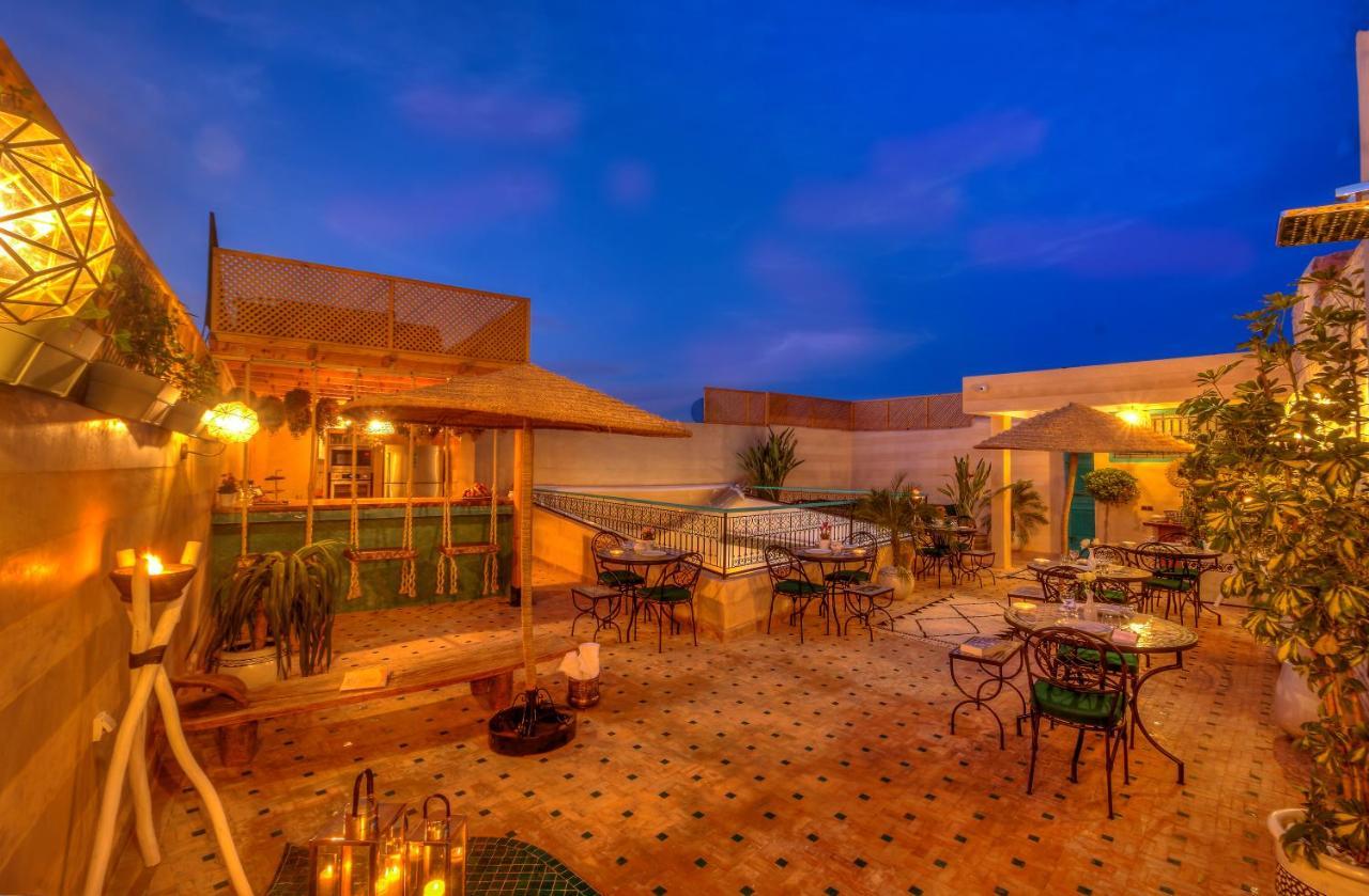 Riad Paradis Blanc Marrakesh Exteriör bild