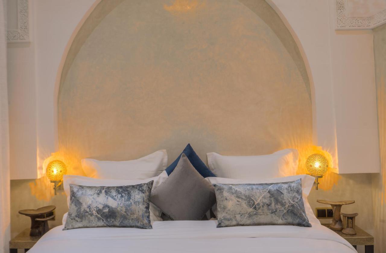 Riad Paradis Blanc Marrakesh Exteriör bild