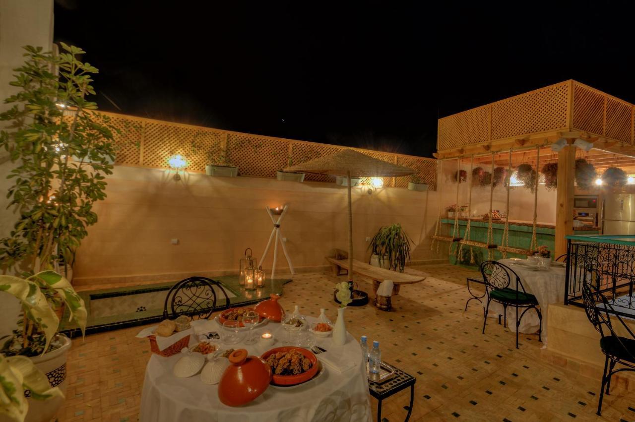Riad Paradis Blanc Marrakesh Exteriör bild