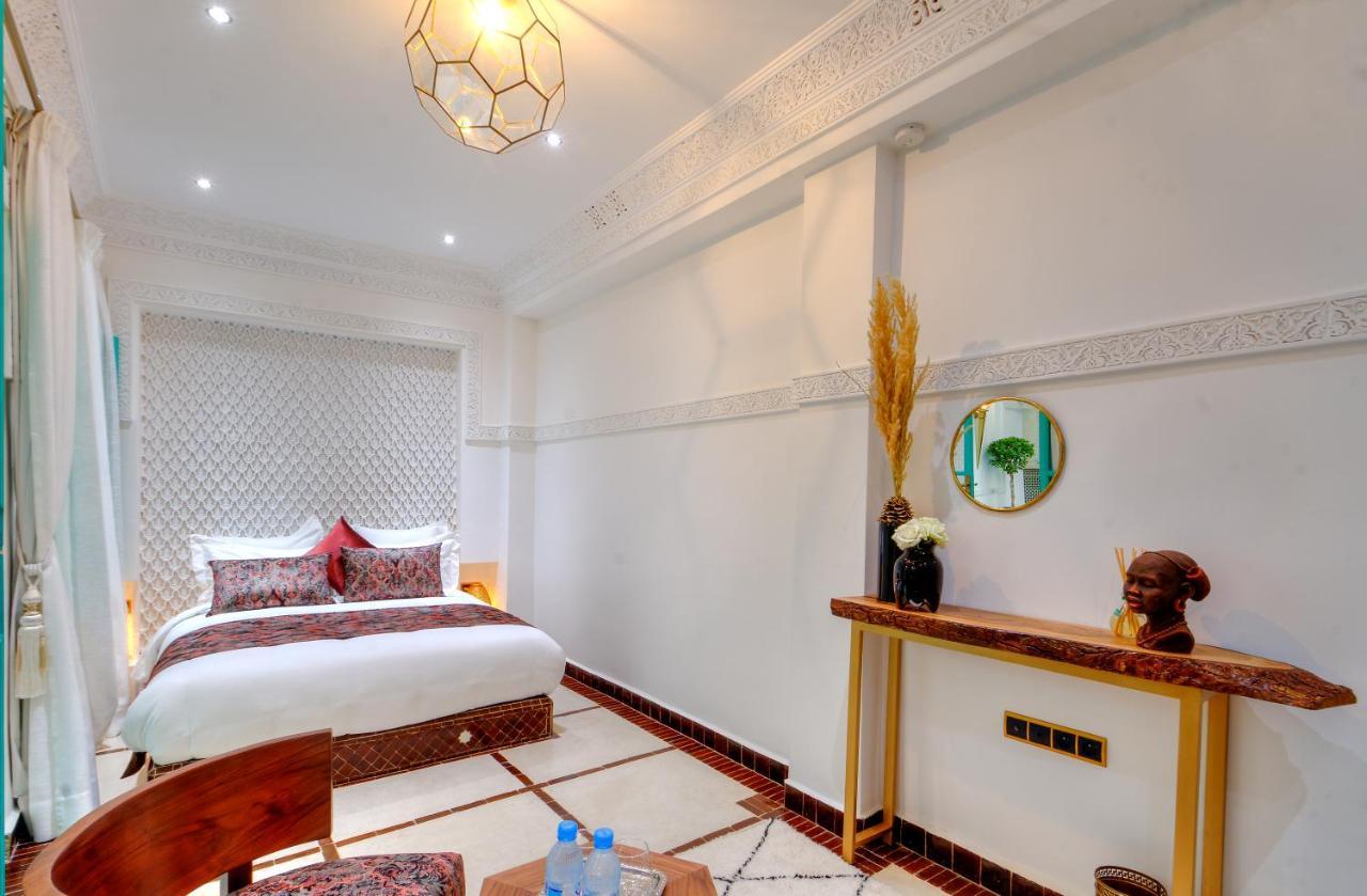 Riad Paradis Blanc Marrakesh Exteriör bild